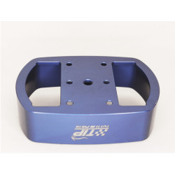 Cover Alfano in alluminio anodizzato con vetrino