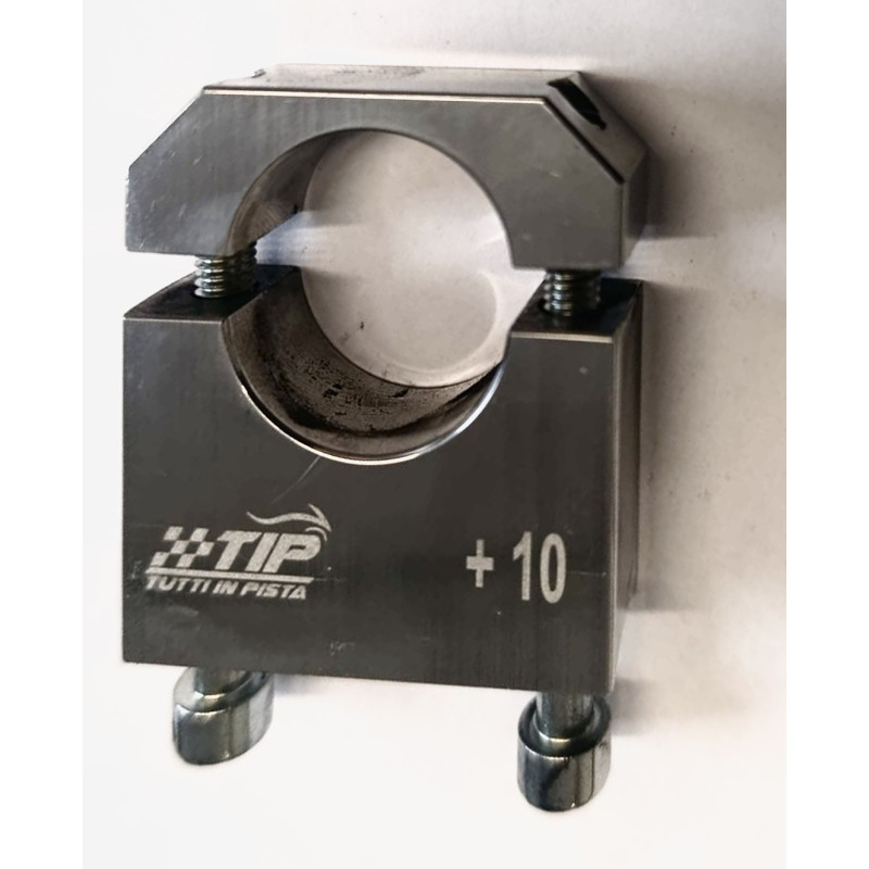 Collari semi manubri D28 Alluminio + 10mm