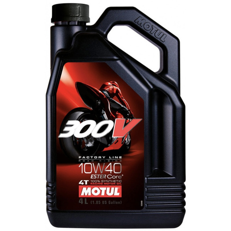 Olio motore Motul 300V ROAD 10W40 (4L)