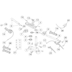 Bracciale semimanubrio destro originale Ohvale GP2 (2021-2024)